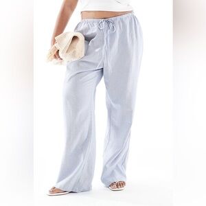 Light Blue Linen Pants
